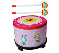 Tambour à Mains pour - Instrument de Rythme coloré pour avec bâtons en Bois, Jouet Musical éducatif pour Jeunes , Spectacles, fêtes d'anniversaire, Temps de Musique