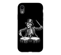 Tambour à Percussion Squelette Rock and Roll Coque pour iPhone XR