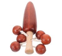 Tambour à Secouer en Bois Marron pour Bébé et Garçon et Filles