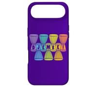 Tambour Africain Art pour Fier Batteur Djembé Arc-en-Ciel Coque pour iPhone Air