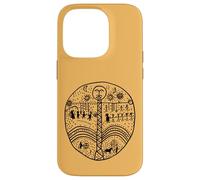 Tambour altaïque kizi chamanisme Turc kamlanie Coque pour iPhone 14 Pro