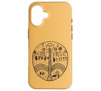 Tambour altaïque kizi chamanisme Turc kamlanie Coque pour iPhone 16