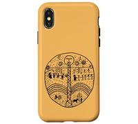 Tambour altaïque kizi chamanisme Turc kamlanie Coque pour iPhone X/XS