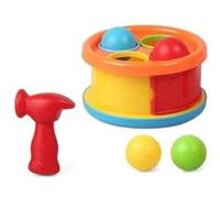 Tambour avec boules et marteau jeu montessori Multi G