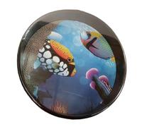 Tambour avec son de mer, tambour avec son de vagues, tambour de mer Comfort Sound - Gouttes intégrées en métal du tambour du PDA du son du confort pour le jeu à domicile