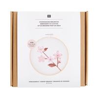 Tambour Broderie - Branche De Cerisier