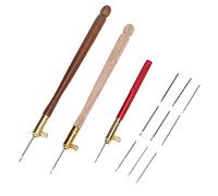 Tambour Broderie H, Tambour Broderie H Crochet Crochet Loquet Aiguille Perlée Crochet Perles Crochet Broderie Outil Broderie Aiguille pour Broderie Perles Tricot Bricolage Outil de Couture