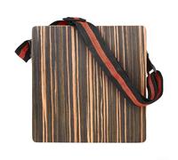Tambour cajon portable à son réglable, pratique avec un sac de transport, idéal pour les artistes de rue et les groupes (CAJON)