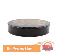 Tambour chaman pour thérapie sonore lumière artisanale 25 cm