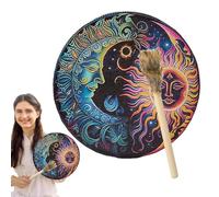 Tambour Chamanique - Rythme De Percussion, Tribal, Conga, Tabla, Djembé Authentique, Caisse Claire Sacrée, Gong Rituel, Hochet De, Cloche, Carillon Cérémoniel, Darbouka, Bodhran | Instr