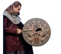Tambour chamanique, tambour Shaman avec baguettes, tambours celtiques sacrés, outil de guérisons sonore pour la musique spirituelle, l'équilibre des chakras, la réflexion et la méditation
