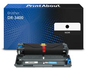 Tambour compatible Brother DR-3400 - Noir