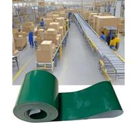 Tambour d'alimentation et bande transporteuse de remplacement for la manutention des matériaux dans les lignes de production des usines d'emballage(200x100x0.3cm)