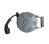tambour de câble, Enrouleur de câble rétractable avec prise de type 2, câble de 5 m for station de rechar for véhicule électrique, utilisation en extérieur