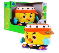 Tambour de DJ interactif dansant pour les enfants à partir de 18 m, mélodies, lumières, 2 modes de danse, fonction d'enregistrement des paroles de la chanson