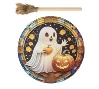 Tambour De Fantôme, Tamabours Chamaniques | Tambsour De Méditation, De Fantôme, Batteur Atmosphérique, Musical, | Tambssour Chamanique Ghost Pumpkin Drum Pour