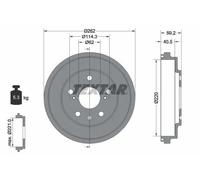 TEXTAR 94047600 Tambour de frein