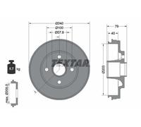 Tambour de frein TEXTAR 94049800