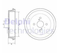 Tambour de frein BF547 DELPHI pour TOYOTA YARIS YARIS / VIOS A trois volumes
