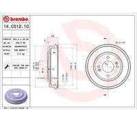 Tambour De Frein D'Axe Arrière Pour HYUNDAI GETZ