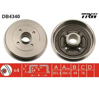 Tambour de frein TRW DB4340