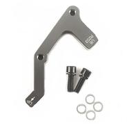 Tambour de Frein de vélo PM is VTT, Adaptateur d'étrier, Disque de Frein de vélo 180 mm 203 mm, Accessoire de Frein à Disque Post Mount pour vélo, Tambour de Frein arrière