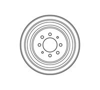 TRW DB4072 Tambour de frein