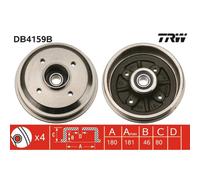 Tambour de frein TRW DB4159B