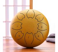 Tambour De Pluie Pour Jardin Extérieur, Tambours Chakra À Langue En Acier De 6 Pouces Et 8 Notes, Instrument De Percussion Portable, Cadeau Pour Enfants, Tambours Pour Débutants
