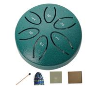 Tambour de pluie pour l'extérieur, tambour de pluie 3 pouces, 6 tons en acier au carbone, langue apaisante éthérée, mini pour l'extérieur quand il pleut pour 'éducation zen, la méditation, le yoga