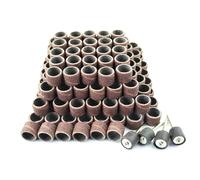 Tambour De Ponçage Pour Dremel 184pcs,Bande De Ponçage 80# 13mm 180pcs Avec Tambour Mandrin 4pcs,Manchon De Ponçage Outils Rotatifs Électriques Diy,Rmta184c1