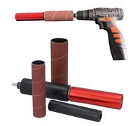 Tambour De Ponçage Pour Perceuse électrique, Adaptateur De Ponceuse à Broche, Mandrin De 3/8 Pouces, Kit De Mandrin De Ponçage En Alliage D'aluminium, Pour le Polissage du Bois Et du Métal De Voiture