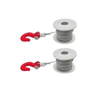 Tambour de Roue de Treuil Servo de Direction 2 PièCes 25T pour Voiture sur Chenilles 1/10 RC Trx4 Axial SCX10 90046 MST PièCes de Mise à