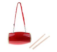 Tambour de taille pour enfants et adultes - Cadeau musical durable - 14 x 32 cm - 14 x 32 cm