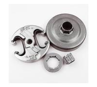 Tambour d'embrayage 0,325" 7T, pignon et Jante, Ensemble d'embrayage adapté aux tronçonneuses 340, 345, 350, 346XP, 445, 450