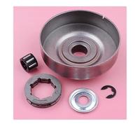 Tambour d'embrayage 3/8 7 Dents, Jante de pignon adaptée aux tronçonneuses MS361 044 046 MS440 MS460, roulement à Aiguilles, rondelle de Clip, 1128 007 1000