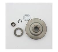 Tambour d'embrayage 3/8 7T Pignon for MS 044 046 361 440 460 MS361 MS440 MS460 Rondelle de Clip de roulement à Aiguilles for tronçonneuse 11280071000