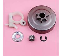 Tambour d'embrayage 325 7 dents pour tronçonneuse Stihl MS251 MS 251 E-clip Pompe à huile Pièce de rechange pour tronçonneuse