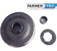Tambour d'embrayage à flotteur Pour .325 7Z Sm Husqvarna 50,51,55,154,254,263 Partner 400 Farmertec
