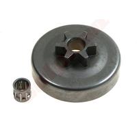 Tambour d'embrayage Pour Oleomac 936 , 937 , 940 , Gs370 3/8 6T ( 50050136A )
