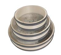 Tambour D'OcéAn Tambour à main en perles de vagues d'océan, tambour sonore mer avec coque bois dur, Instrument musique Percussion(6 8 10inches)