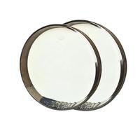 Tambour D'OcéAn Tambour océanique adulte 40/50CM, tambour ondulé avec sac, guérison sonore, Yoga, méditation, tambours à perles, Instruments de Percussion Relaxation(50CM With Bag)