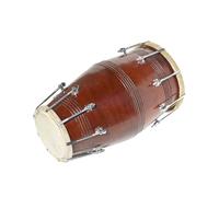 Tambour Dora Ovale Double Face Indien, 45 Cm De Long, 18 Cm De Diamètre, Avec Sac De Batterie,A