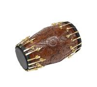 Tambour Dora Ovale Double Face Indien, 45 Cm De Long, 18 Cm De Diamètre, Avec Sac De Batterie,E