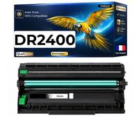 Tambour DR-2400 DR 2400 compatible pour Brother Noir Haute capacité avec puce 12000 pages