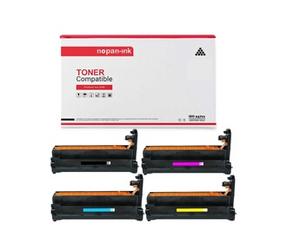 TAMBOUR DR5100 42126608 42126607 4212606 42126605 Multi-couleurs x 4 Compatible pour OKI- C 3100, C 3200, C 3200N, C 5100, C 5100N, C 5150, C 5200, C