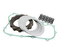 tambour embrayage Kit d'embrayage complet avec ressort et joint de couvercle robustes, Convient pour Honda CRF250R 2004 2005 2006 2007