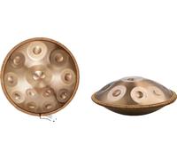 Tambour Handpan, 10 notes, ré mineur, 12 notes