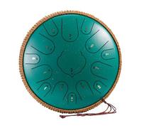 Tambour handpan 14 Pouces, 15 Notes, Languette en Acier, Ensembles, qualité supérieure, do/ré Majeur, pour Adultes, pour l'éducation Musicale, la méditation et Le Yoga (ré)