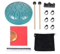 Tambour Handpan en acier facile à jouer de 20,3 cm avec 11 notes pour apprendre rapidement la guérison sonore et soulager le stress